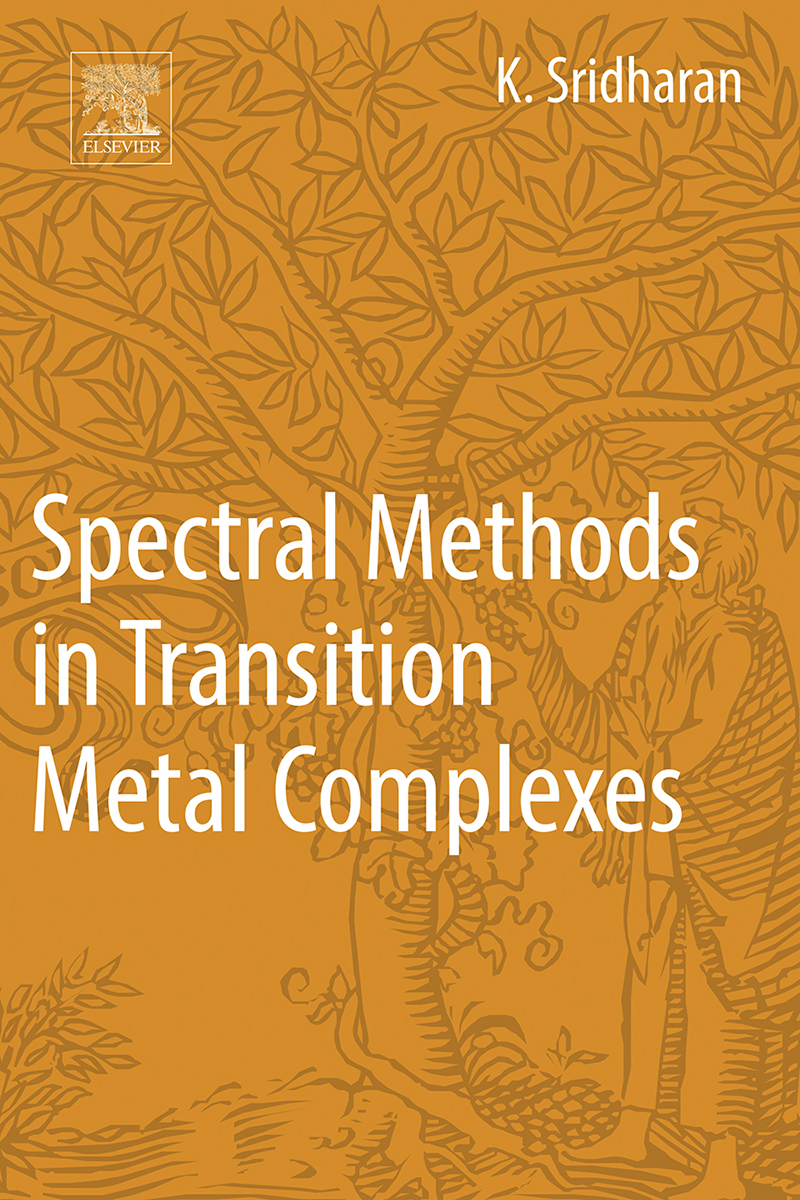 Spectral Methods in Transition Metal Complexes First Edition K Sridharan - photo 1