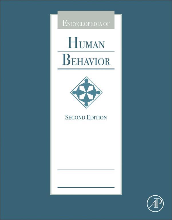 Encyclopedia of Human Behavior Second Edition Edited by VS - photo 1