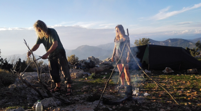 Walking the Lycian Way along the coast of Turkeyour first night with Yasemin - photo 9