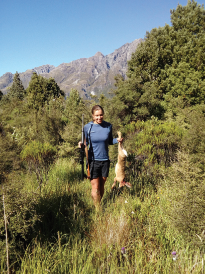 Catching a hare for dinner in the Wilberforce River New Zealand TAMAR - photo 18