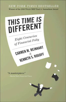 Reinhart Carmen M. - This Time Is Different: Eight Centuries of Financial Folly