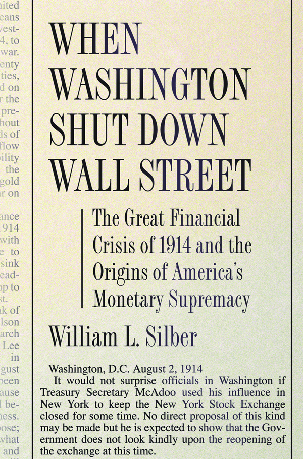 When Washington Shut Down Wall Street When Washington Shut Down Wall Street THE - photo 1