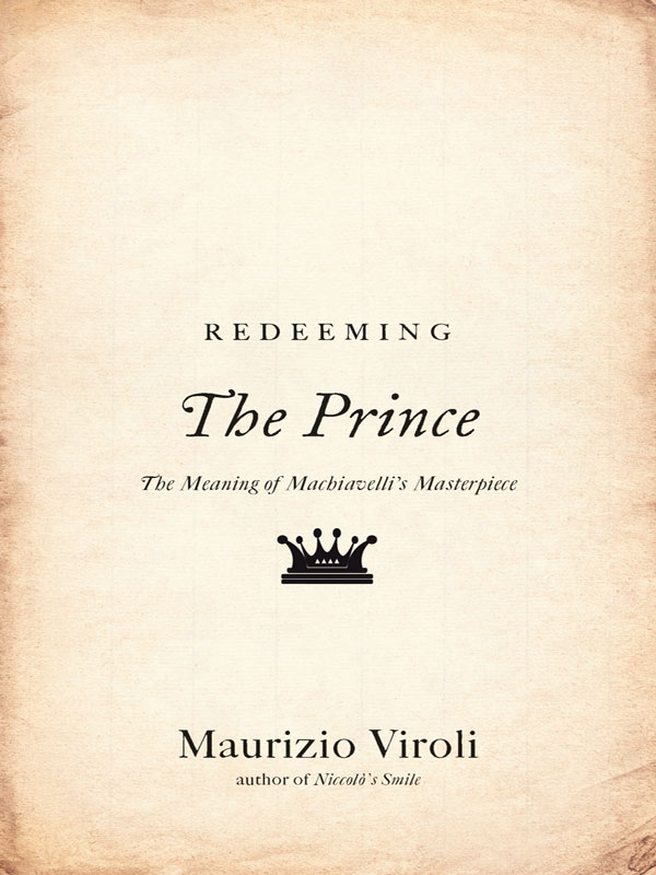 Redeeming The Prince Redeeming The Prince THE MEANING OF MACHI - photo 1