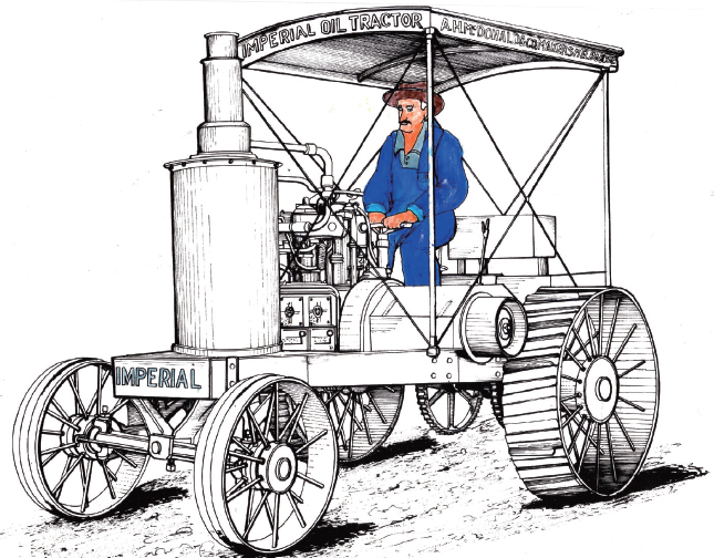 The first Australianbuilt tractor a Model EA Imperial Oil Tractor was - photo 6