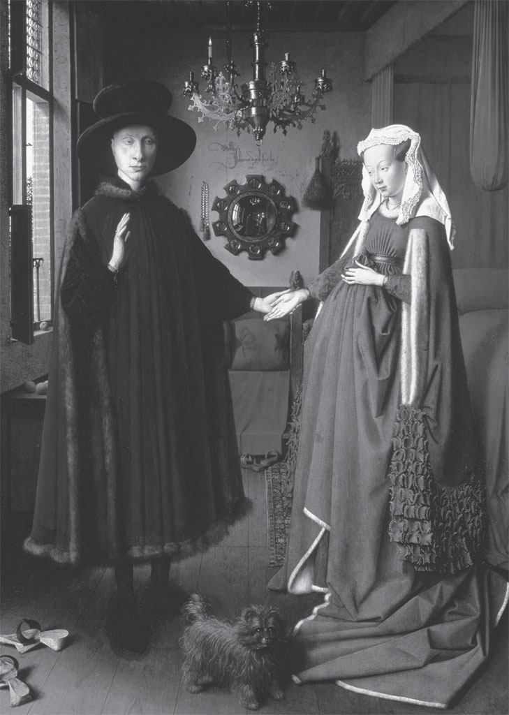 The Arnolfini Portrait by Jan van Eyck a celebration of uber-traditional - photo 1