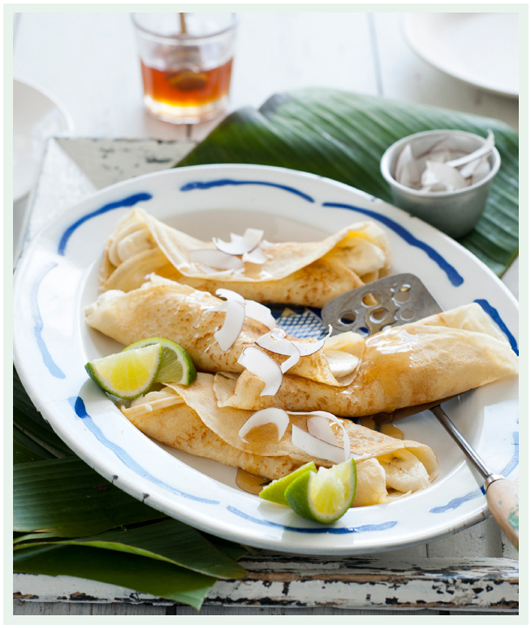 BALI-STYLE PANCAKES WITH BANANA COCONUT AND HONEY If youve been to Bali youll - photo 5