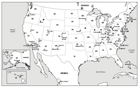 US cities where the traffickers from Xalisco Nayarit have heroin cells - photo 2