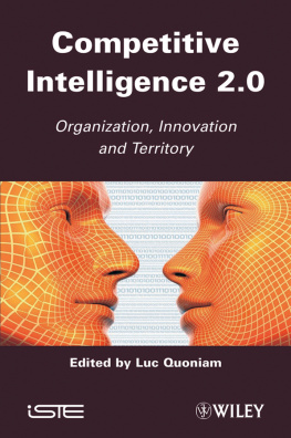 Quoniam - Competitive Inteligence 2.0: Organization, Innovation and Territory