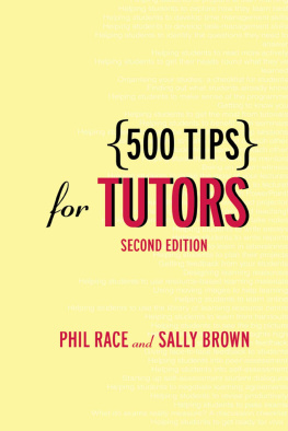 Race 500 Tips for Tutors