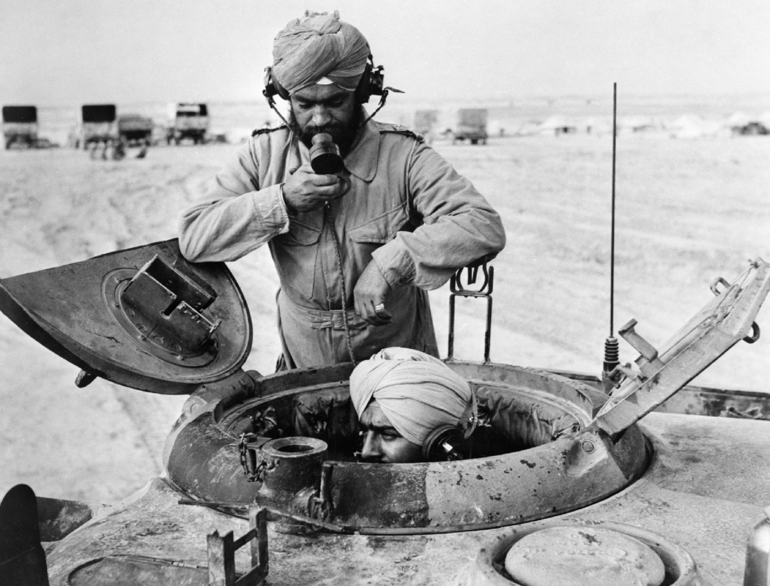 8 An Indian armoured division in Iraq 1941 9 Securing an oil refinery in - photo 13