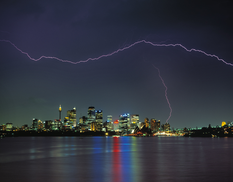 This image of Sydney during a thunderstorm was taken from Cremorne Point at the - photo 8