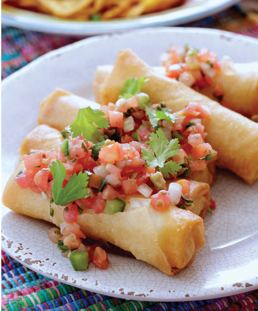 MEXICAN EGG ROLLS Brittany Miller Millersburg OH Makes 18 egg rolls Prep - photo 13