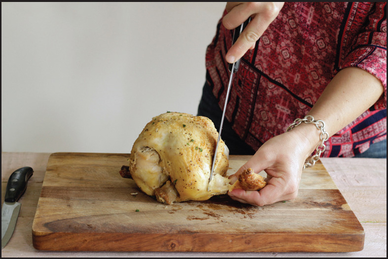 Now you can begin slicing the meat off each side of the breast starting with - photo 9