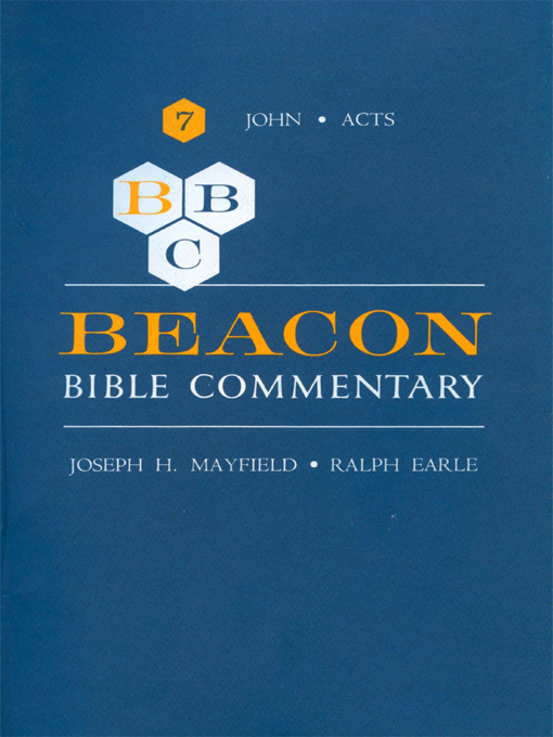 BEACON BIBLE COMMENTARY COPYRIGHTED 1965 BY BEACON HILL PRESS KANSAS CITY - photo 1