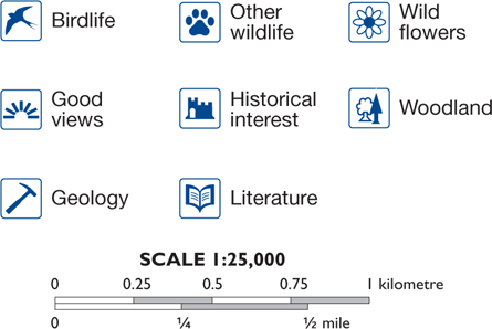 Please note the scale for walk maps is 125000 unless otherwise stated North - photo 22