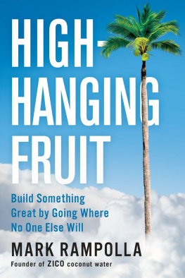 Rampolla - High-hanging fruit: build something great by going where no one else will