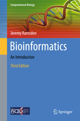 Ramsden - Bioinformatics: an introduction