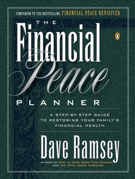 Ramsey - The financial peace planner: a step-by-step guide to restoring your familys financial health