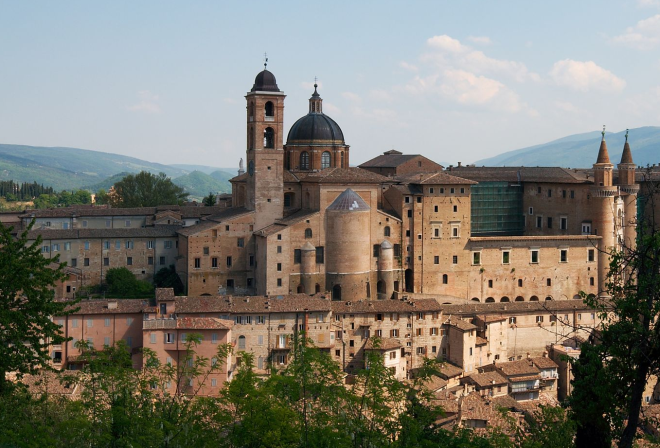 Urbino a walled city in the Marche region of Italy south-west of Pesaro - photo 7