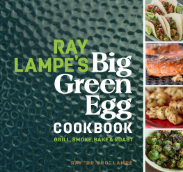 Ray Dr. BBQ Lampe Ray lampes big green egg cookbook: Grill, Smoke, Bake & Roast