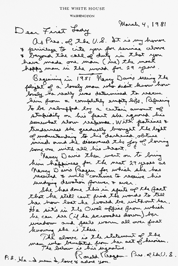 I love you Ronnie the letters of Ronald Reagan to Nancy Reagan - photo 6
