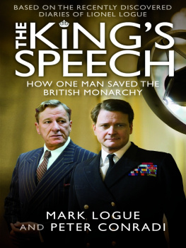 Mark Logue The Kings Speech