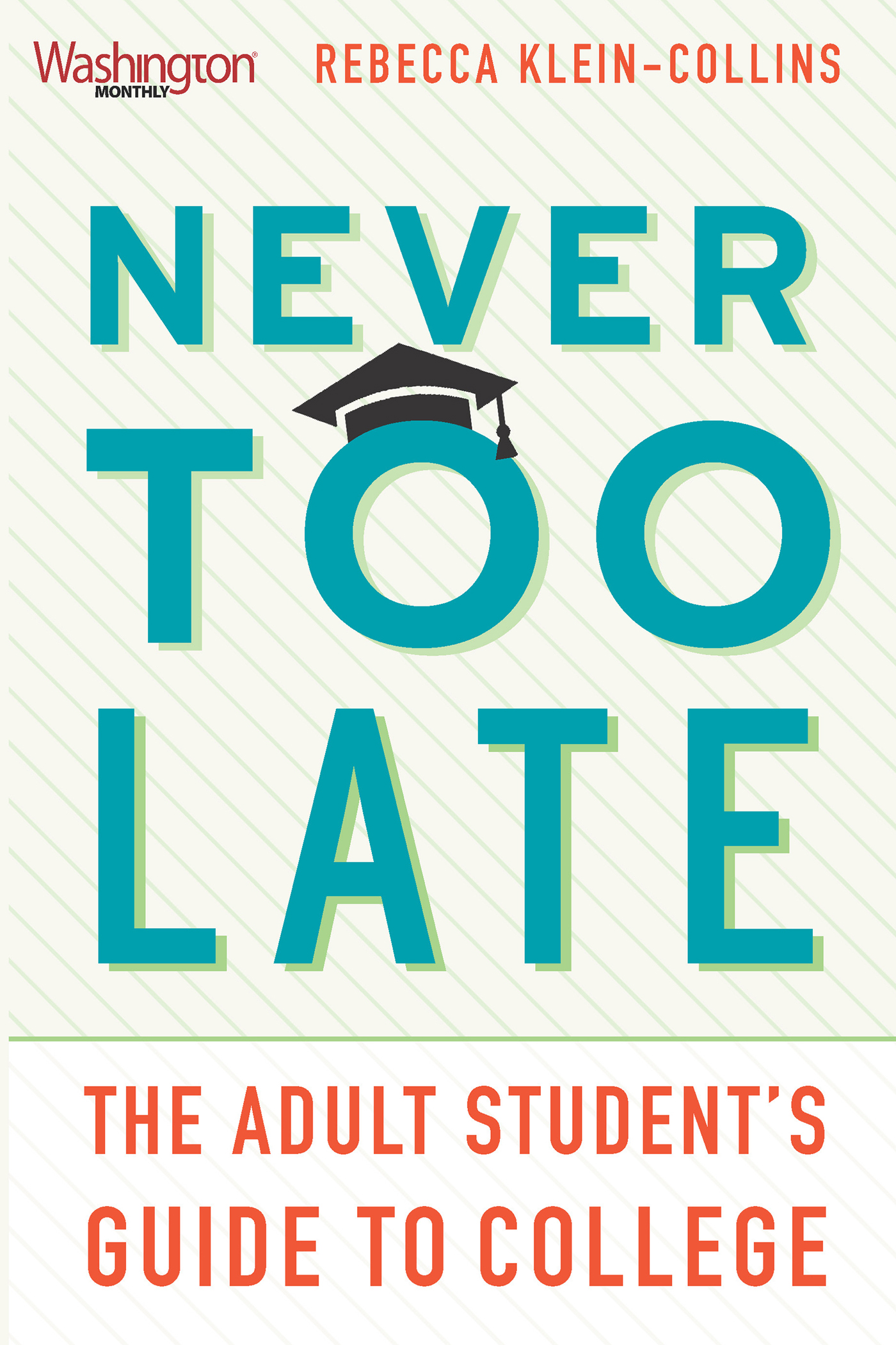 Never Too Late Never Too Late The Adult Students Guide to College Rebecca - photo 1