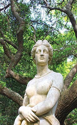 Virginia Dare statue on Roanoke Island seaglass and shells Old Baldy Lig - photo 5