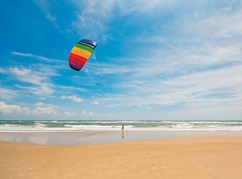 flying a kite on the Outer Banks Beaufort and the Crystal Coast The - photo 14