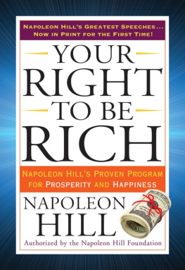 Recorded Books Inc. - Your Right To Be Rich: Napoleon Hills Proven Program For Prosperity And Happiness
