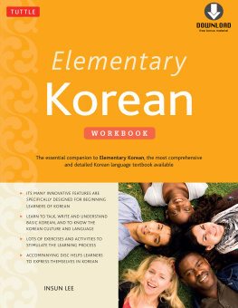 Recorded Books Inc. - Elementary Korean Workbook: Downloadable Audio Included