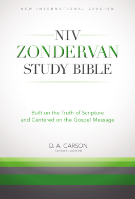 Recorded Books Inc - The NIV Zondervan study bible, ebook: built on the truth of scripture and centered on the gospel message