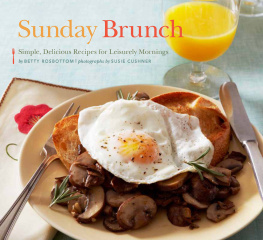 Rosbottom Sunday brunch: simple, delicious recipes for leisurely mornings