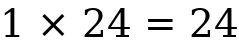 The factors of 24 are 1 2 3 4 6 8 12 and 24 All factors of - photo 7