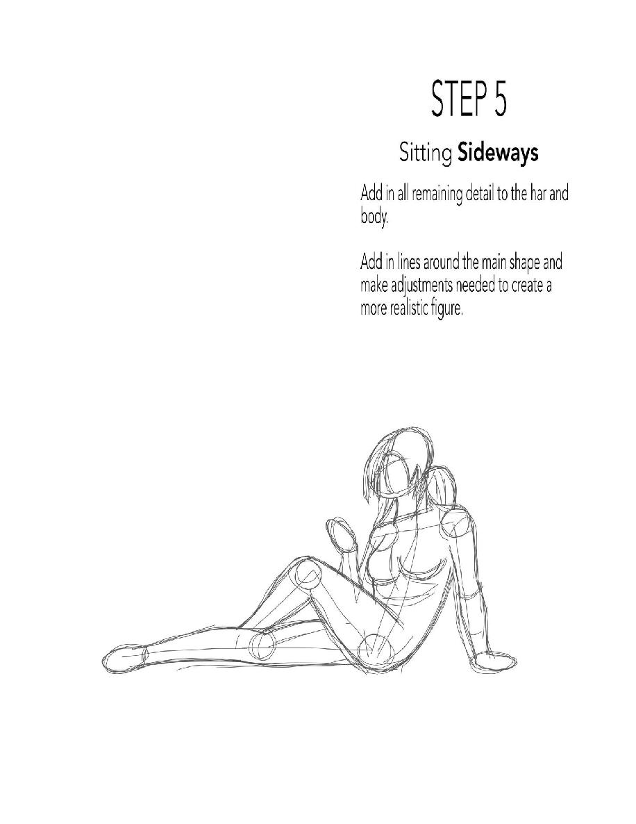 How to Draw Figures Simple Anatomy People Forms For Beginners - photo 37