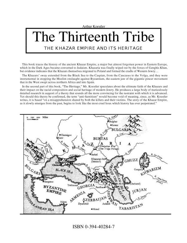 The Thirtheenth Tribe Rise PART ONE Rise and Fall of the Khazars In Khazaria - photo 1