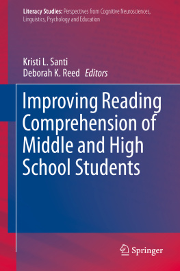 Reed Deborah K. - Improving Reading Comprehension of Middle and High School Students