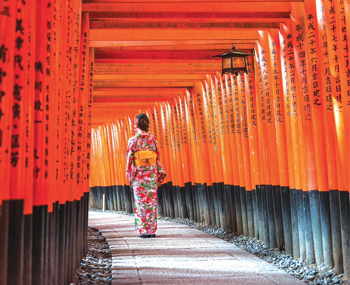 One of the most popular landmarks in Kyoto is the Fushimi-Inari Shrine where - photo 21