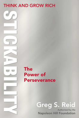 Reid - Think and grow rich!: stickability, the power of perseverance