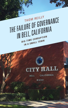 Reilly - The Failure of Governance in Bell, California