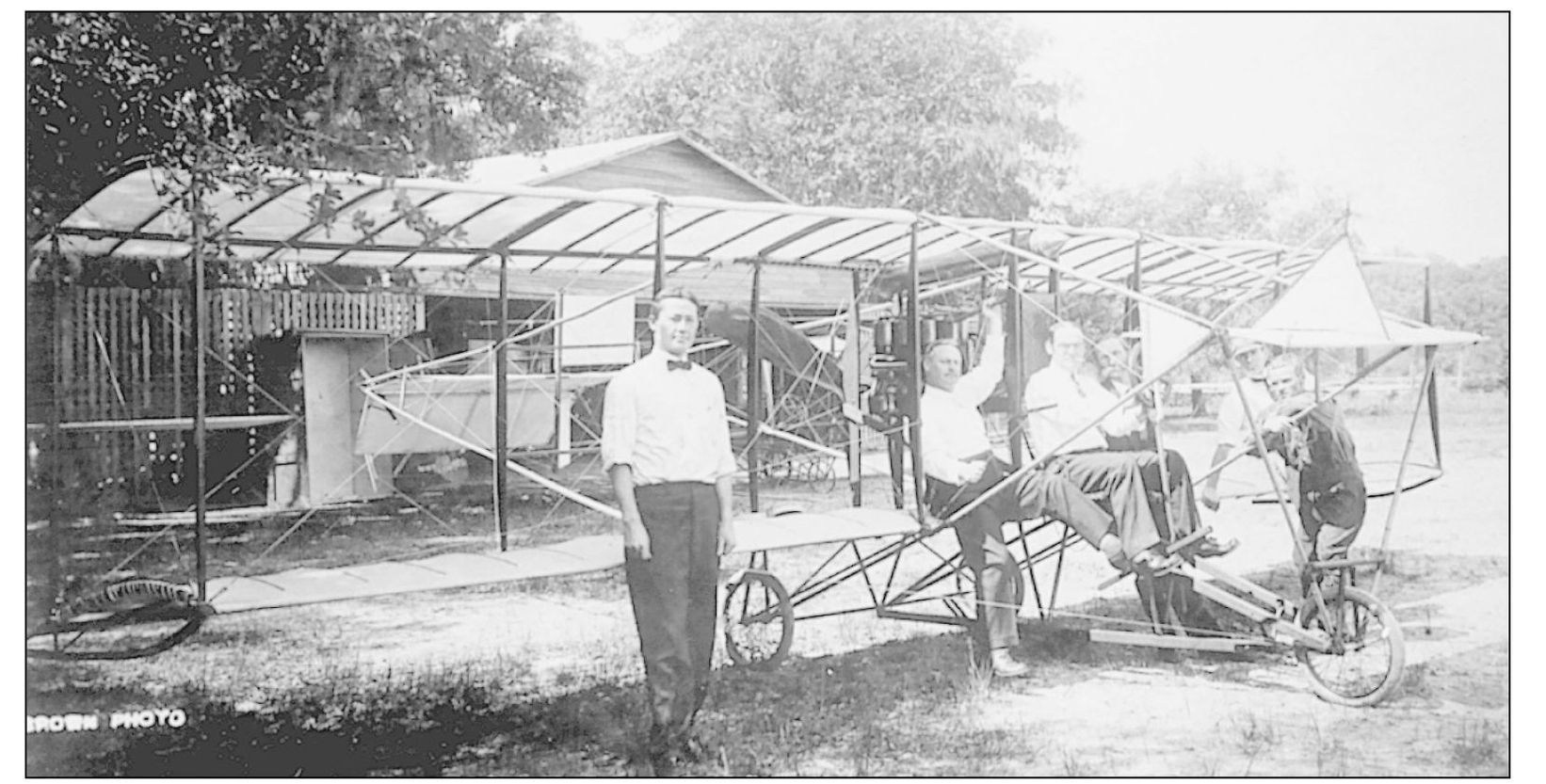 This home-built biplane displayed outside a private hangar at Kissimmee in - photo 6