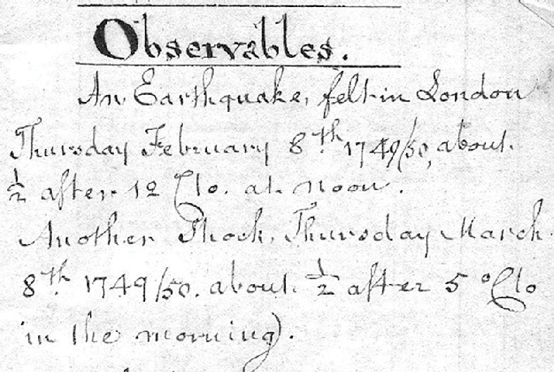 Earthquakes are not of course common in the London area Scientificallyminded - photo 4