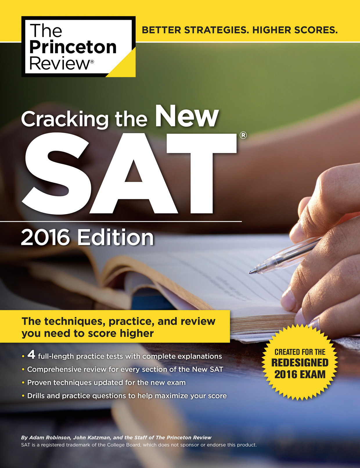 Cracking the New SAT with 4 Practice Tests 2016 Edition - photo 1