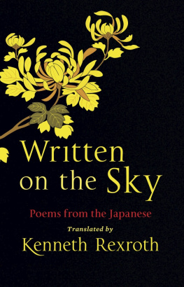 Rexroth Kenneth - Written on the sky: poems from the Japanese