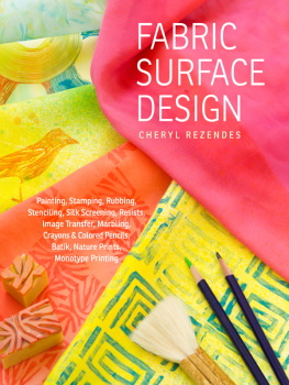 Rezendes - Fabric Surface Design