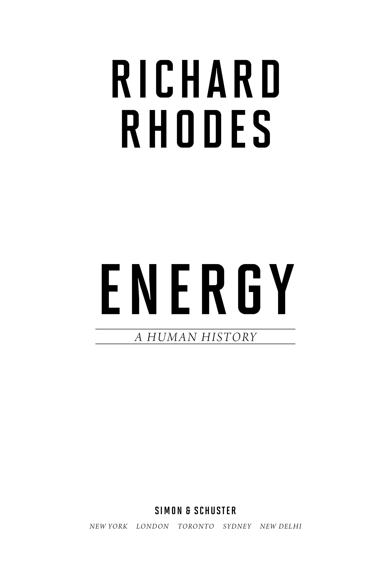 Energy a human history - image 1