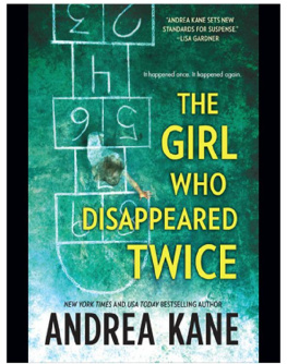 Andrea Kane The Girl Who Disappeared Twice