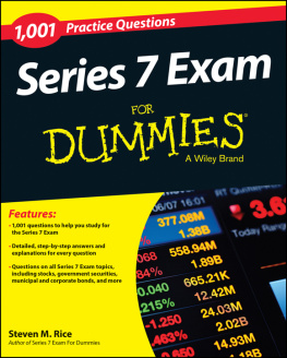 Rice - 1,001 Series 7 Exam Practice Questions For Dummies