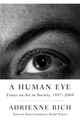 Rich A human eye: essays on art in society, 1996--2008