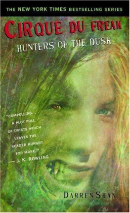 Darren Shan Hunters of the Dusk